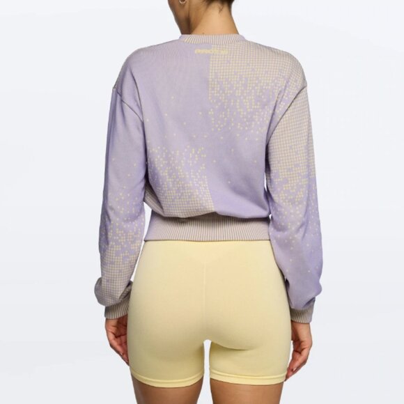 Floating Points Sweatshirt - Purple / Yellow - Picture 2 of 4